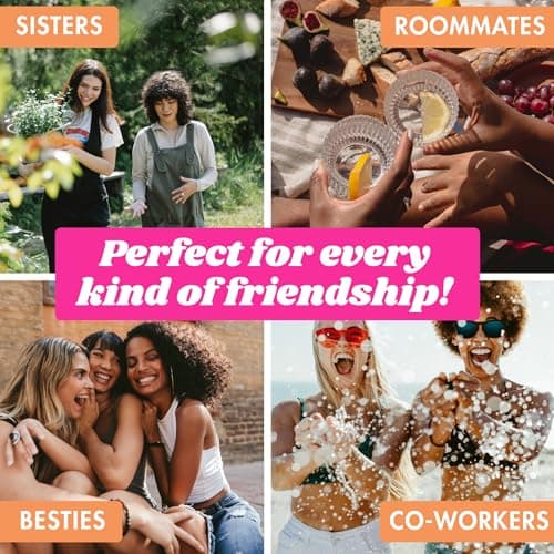 Best Friend Bucket List Scratch Off Cards – 35 Fun Adventure Date Ideas for Friends – Unique Gift for Women, Besties, or BFFs – Fun Friendship Gift for Birthdays or Holidays