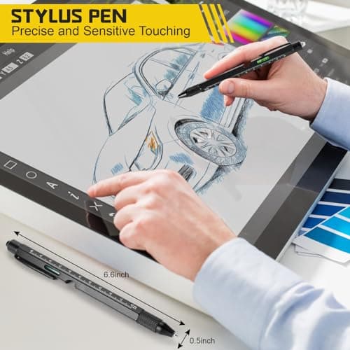 Gifts for Men Who Have Everything – MAFEHAN 9-in-1 Multitool Pen with LED Light, Cool Gadgets & Gifts for Dad, Husband, Grandpa – Christmas Gifts, Stocking Stuffers, White Elephant Ideas