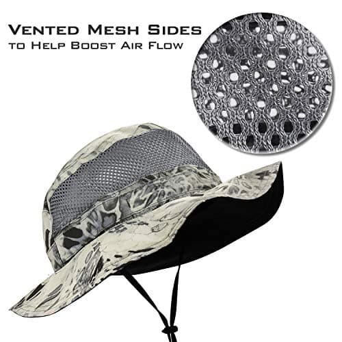 KastKing Sol Armis UPF 50 Boonie Hat - Sun Protection Hat, Fishing Hat, Beach & Hiking Hat, Paddling