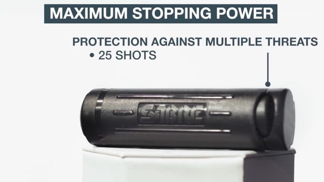 SABRE Pepper Spray - Fast Flip Top, Snap-Clip Keychain, Easy to Use & Carry, Maximum Police Strength OC Spray With UV Dye For Self Defense, 10 Second Spray Time, Finger Grip for Faster Aim,0.54 fl oz