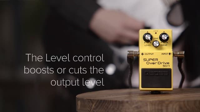 BOSS SD-1 SUPER Overdrive | Compact Overdrive Pedal | Genre-Defining Sound & Feel | Unique Clipping Circuitry Produces Tube-Like Characteristics | Dynamic Tone Options | Easy-To-Use Controls