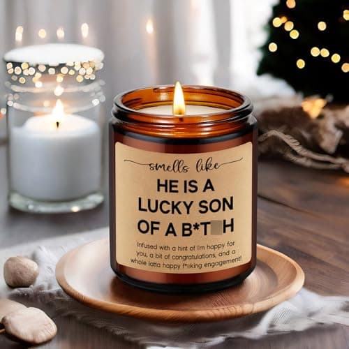 Fairy's Gift Funny Engagement Candle, Engagement Gifts, Newly Engaged Gifts Ideas, Presents for Bride, Bride to Be - Bridal Shower, Funny Wedding Presents for Engaged Friend, Sister, Daughter, Fiance