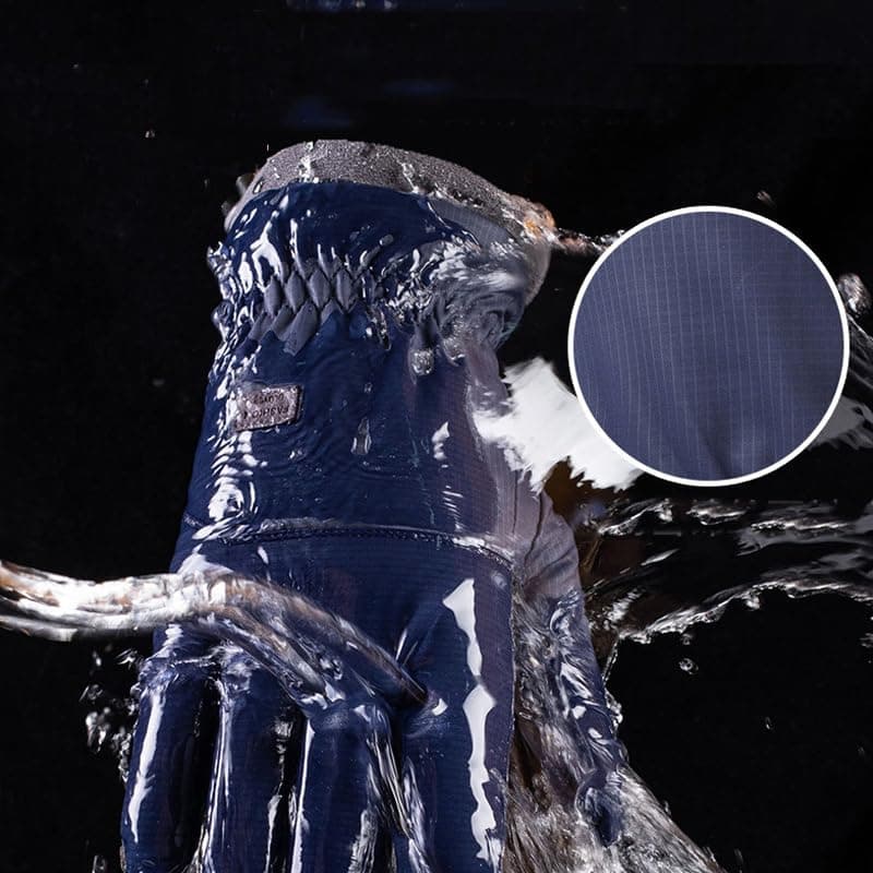 NociHah Waterproof Sherpa-Lined Ski Snow Warm Gloves for Women Men - Winter Protection Gloves Cold Weather Outdoor Sports S/M