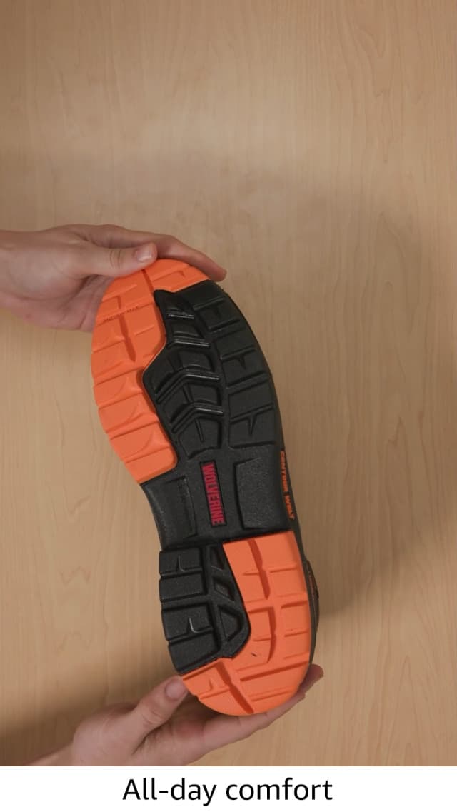 Wolverine Men's Overpass Composite Toe Waterproof Work Boots