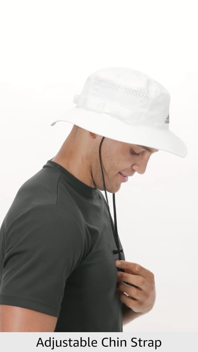 adidas Victory Bucket Hat for Men – Athletic Sun Cap for Outdoors