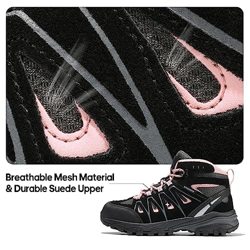 NORTIV 8 Women's Waterproof Hiking Boots Outdoor Trekking Camping Trail Hiking Boot Seeker