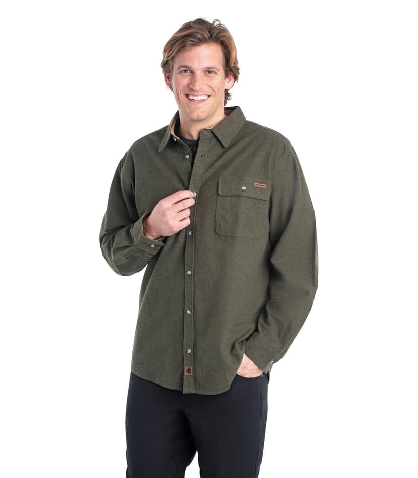 Legendary Whitetails Men's Flannel Shirt Long Sleeve Button Down 100% Cotton
