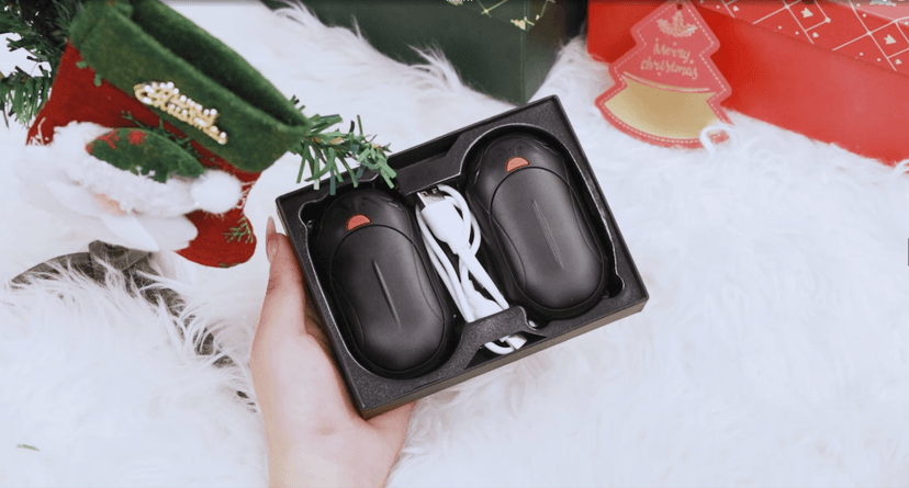 AI Hand Warmers Rechargeable 2 Pack,6000mAh Rechargeable Hand Warmer,20Hrs Long Heating Electric Hand Warmer,Portable Pocket Heater,Pocket Size Hand Warmer, Gifts for Christmas