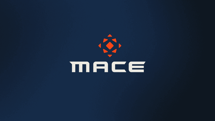 Mace Pepper Spray - Maximum Police Strength OC with UV Dye, Fast Flip Top, Ergonomic Finger Grip, Easy Carry Keychain, 12 Feet Range, 0.42 oz Compact Model, Self Defense Pepper Spray for Women & Men