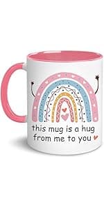 Friend Gifts - Mothers Day Gift For Women - Friendship Gifts For Women - Gifts For Bestie, Best Friend, Sister, Mom - Sister Mug - Bestie Cup - Thinking Of You, Get Well Soon, Encouragement