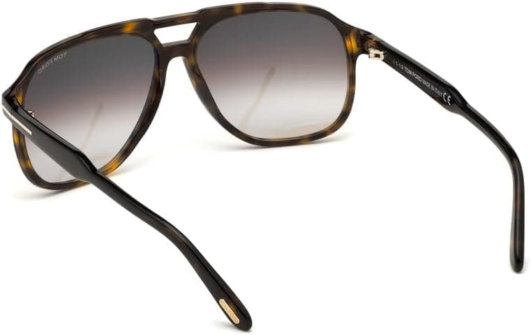 Tom Ford FT0753 52K Dark Havana FT0753 Pilot Sunglasses Lens Category 3 Size 62