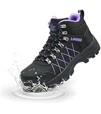 LANSNBO Women's Running Walking Shoes Wide Cushioned Comfortable Breathable Lightweight Non-Slip Athletic Fashion Sneakers for Tennis Gym Workout Fitness Cross Training Casual Footwear