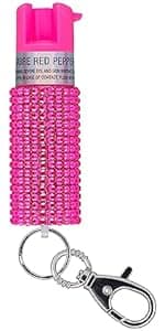 SABRE 3-in-1 Compact Defense Spray – Pepper Spray, Tear Gas & UV Dye, Max Police Strength, Belt Clip for Quick Access, 4X Longer Spray Time (Up to 13 Seconds), 0.67 fl oz, Secure & Easy Safety