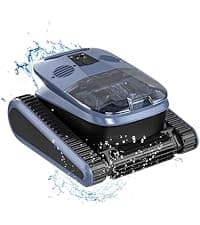 (2025 New) Cordless Robotic Pool Cleaner, Robotic Pool Vacuum for Inground Pools, Floor, Wall, Waterline and Drain Cleaning, 180 min Battery Life for Pool Up to 2150 Sq.ft
