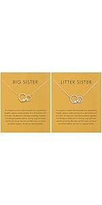 Baydurcan Friendship Anchor Compass Necklace Good Luck Elephant Pendant Chain Necklace with Message Card Gift Card