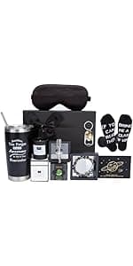 Birthday Gifts for Men Premium Gifts Baskets for Him Gifts Basket Ideas Set Thank You Gifts Man Retirement Gifts Father Birthday Presents for Dad Husband Boyfriend Box Christmas Gifts Baskets