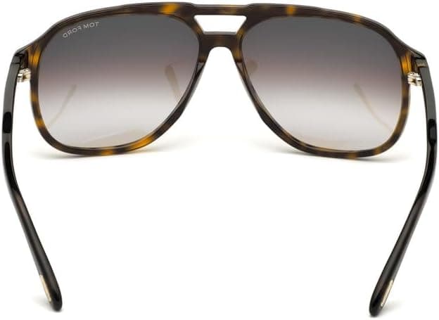 Tom Ford FT0753 52K Dark Havana FT0753 Pilot Sunglasses Lens Category 3 Size 62
