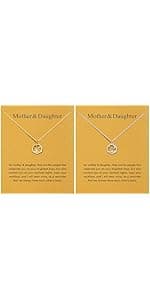 Baydurcan Friendship Anchor Compass Necklace Good Luck Elephant Pendant Chain Necklace with Message Card Gift Card