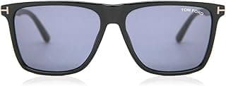 Tom Ford Sunglasses FT 0832 -N Fletcher 01A Shiny Black/Smoke Lenses