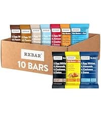 RXBAR Protein Bars, Protein Snack, Snack Bars, Variety Pack, 18.3oz Box (10 Count)