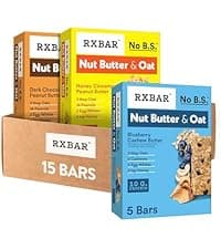 RXBAR Protein Bars, Protein Snack, Snack Bars, Variety Pack, 18.3oz Box (10 Count)