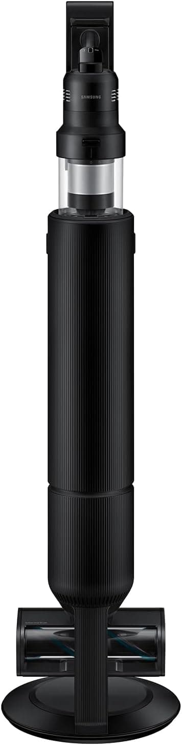 Samsung Bespoke AI Jet Ultra Cordless Stick Vacuum with All-in-One Clean Station, 400AW Powerful Suction, Long Battery Life, Anti-Tangle Pet Tool, 2025, Satin Black, VS90F40DMK/AA