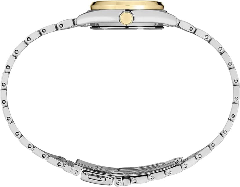 SEIKO Watch for Women - Essentials - Day/Date Calendar, and Two-Tone Stainless Steel Case, 100m Water-Resistant