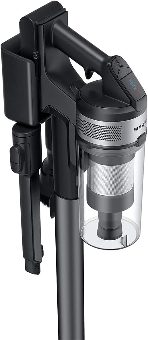 Samsung Jet 75 Pet Cordless Vacuum, Lightweight w/Turbo Action Brush, Pet Tool, Removable Battery, Powerful Cleaning for Hardwood Floors, Carpets, Area Rugs, VS20B75AGR5/AA, Silver