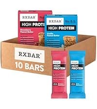 RXBAR Protein Bars, Protein Snack, Snack Bars, Variety Pack, 18.3oz Box (10 Count)