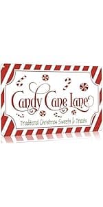 Artlunar 6 Pack Christmas Bracelets: Joy & Merry Candy-Style Stacks for Women & Teens - Perfect Christmas Gifts - Age 3 to Adult