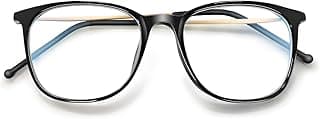 VISOONE Anti Slip TR90 Blue Light Blocking Glasses Size M Eyewear Frame with Anti Glare Eye Protection for Women GaeL