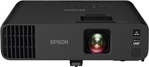 Epson Pro EX11000 3-Chip 3LCD Full HD 1080p Wireless Laser Projector, 4,600 Lumens Color/White Brightness, Miracast, 2 HDMI Ports, USB Power for Streaming, Built-in 16W Speaker