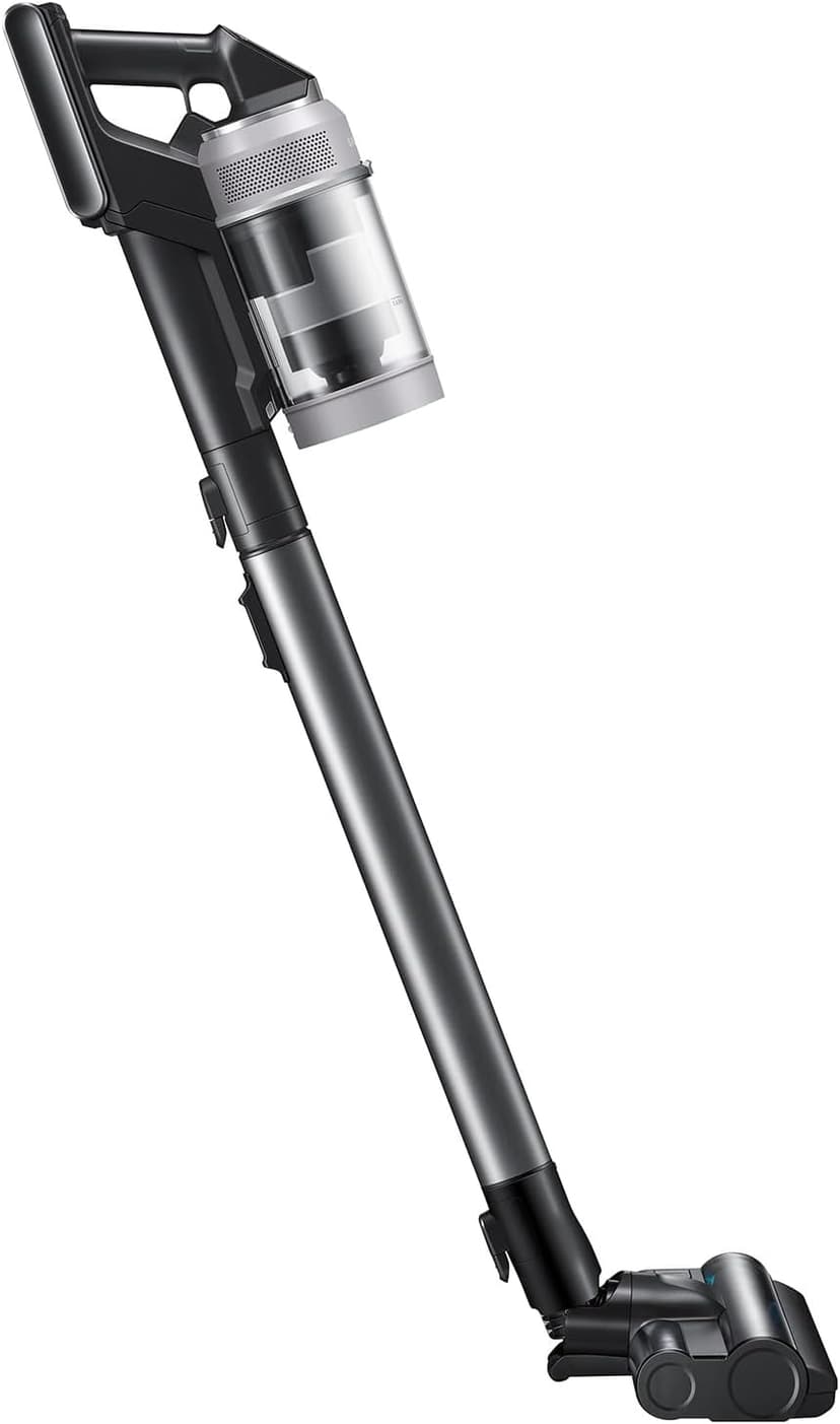 Samsung Bespoke AI Jet Lite Cordless Stick Vacuum with All-in-One Clean Station, 280AW Suction, Long Battery Life, Anti-Tangel Pet Tool, 2025, Pebble Gray, VS80F28DMP/AA