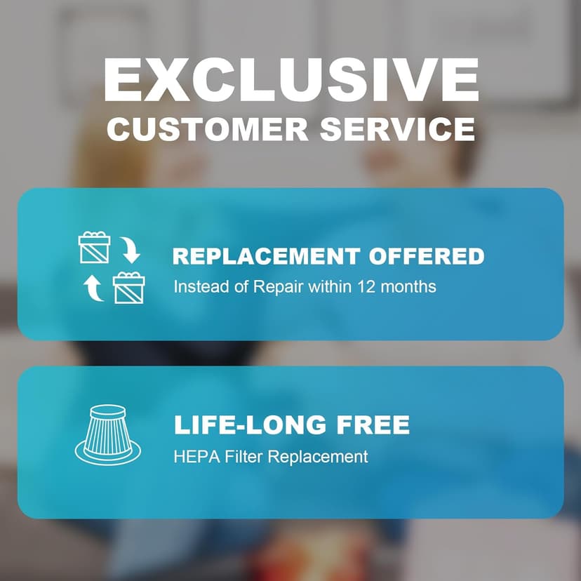 Blestan Car Vacuum - Portable Vacuum Cleaner with 16.4ft Cord, Bag, LED Light & Attachments - DC 12V High Power Small Vacuum, Car Accessories