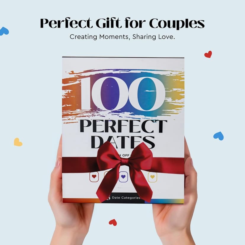 100 Date Night Ideas Scratch-Off Cards: Fun & Romantic Game for Couples | Special Anniversary Surprise for Him, Her, Boyfriend, Girlfriend, Wife, or Husband | 5 Categories for Relationship Building!
