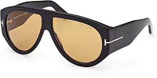 Tom Ford BRONSON FT 1044 Shiny Black/Brown 60/12/140 men Sunglasses