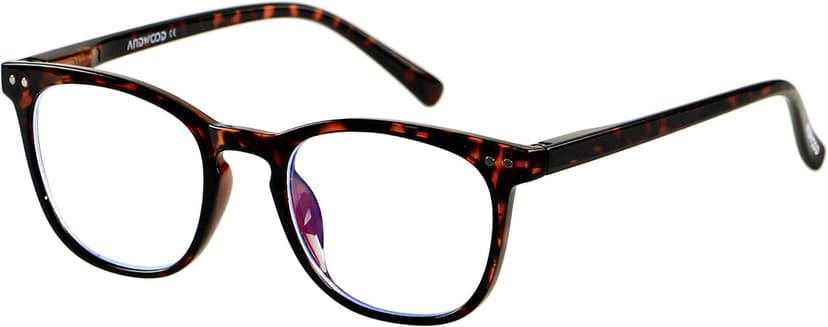 ANDWOOD Blue Light Blocking Glasses Women Men Computer Small Face Clear Bluelight Blocker Eyeglasses Frame