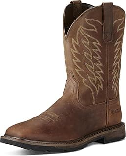 Ariat Men's Groundbreaker Wide Square Toe Steel Toe Work Boot