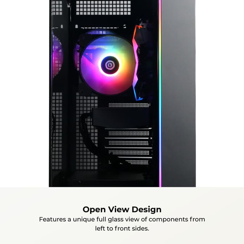 CyberPowerPC Gamer Master Gaming PC, AMD Ryzen 7 8700F 4.1GHz, GeForce RTX 5060 Ti 8GB, 16GB DDR5, 1TB PCIe 4.0 SSD, WiFi Ready & Windows 11 Home (GMA2900A2)