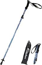 A ALAFEN Aluminum Collapsible Ultralight Travel Trekking Hiking Pole for Men and Women (Fits 5'3" - 6'2")