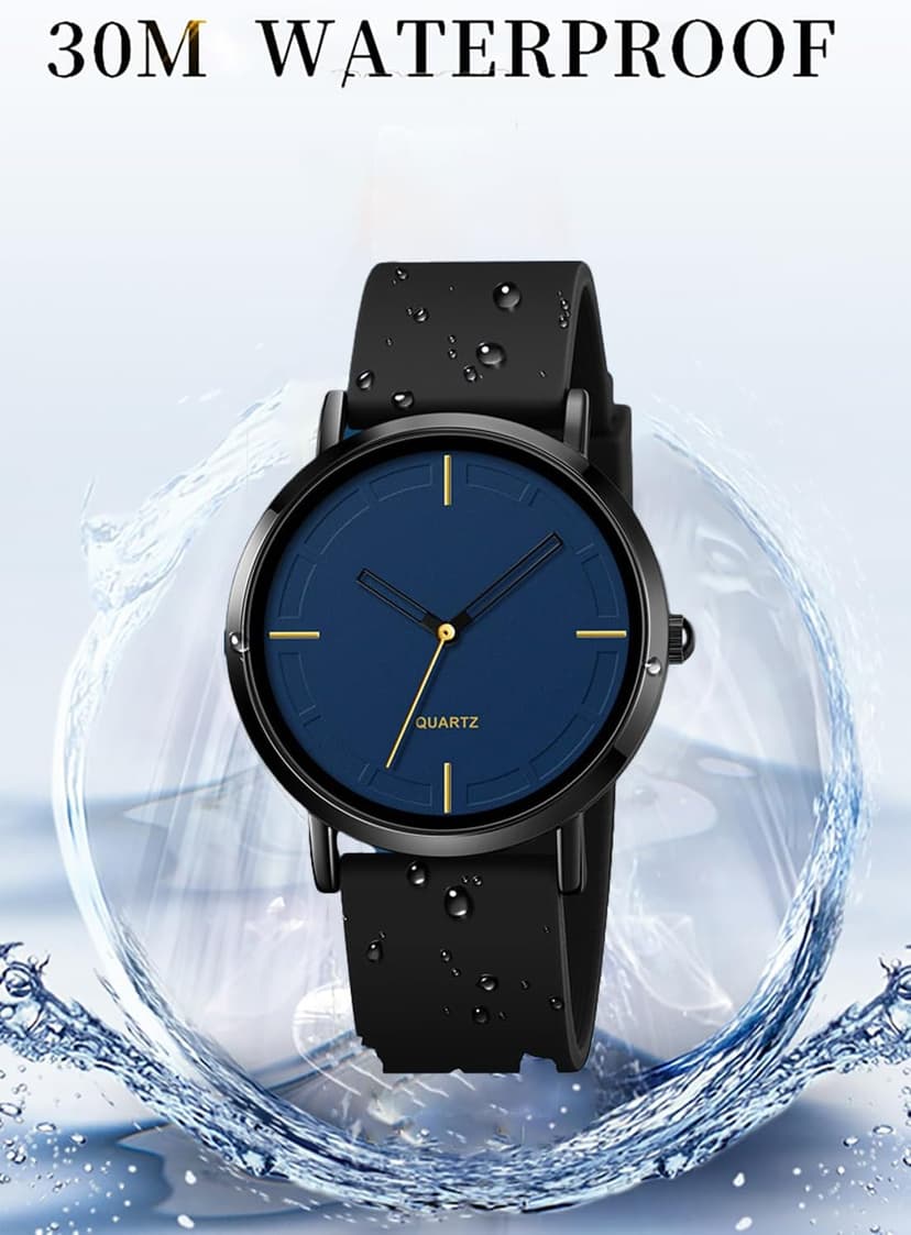 BESTKANG Fashion Simple Analog Quartz Wrist Watches Silicone Strap Waterproof Watch Women Watches Men Sports Watches