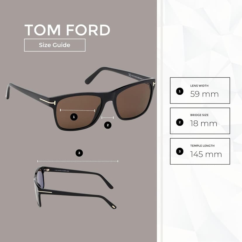Tom Ford FT0698 Giulio Square Sunglasses for Men +BUNDLE with ACCESSORY EYEWEAR KIT