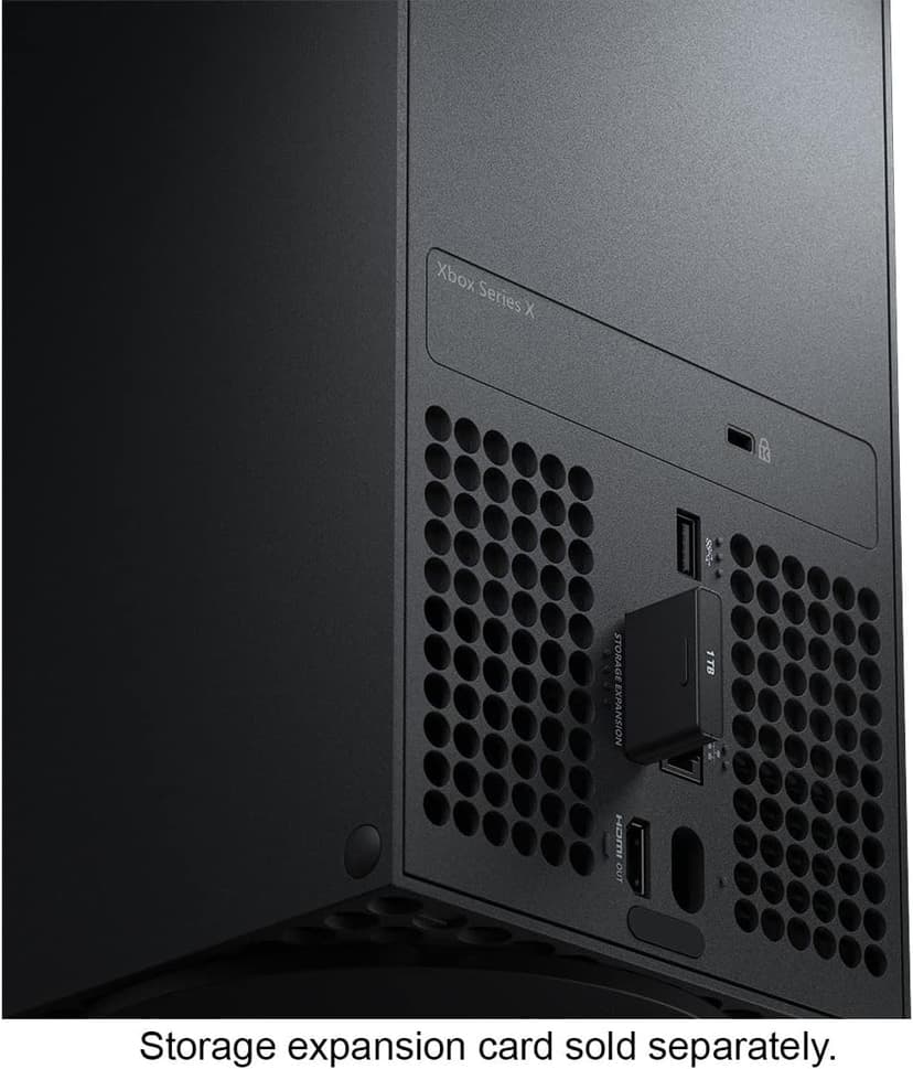 Xbox Series X 1TB Gaming Console Console + 1 Wireless Controller - Backward Compatible with Thousands of Games, Fine-Tuned Performance, True 4K Gaming, Up to 120 FPS - HDMI_Cable
