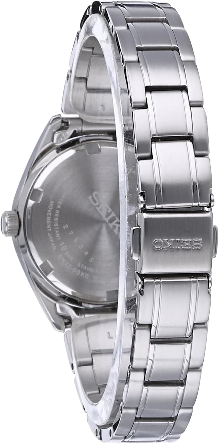 SEIKO Watch for Women - Date Calendar, and Water-Resistant to 100m