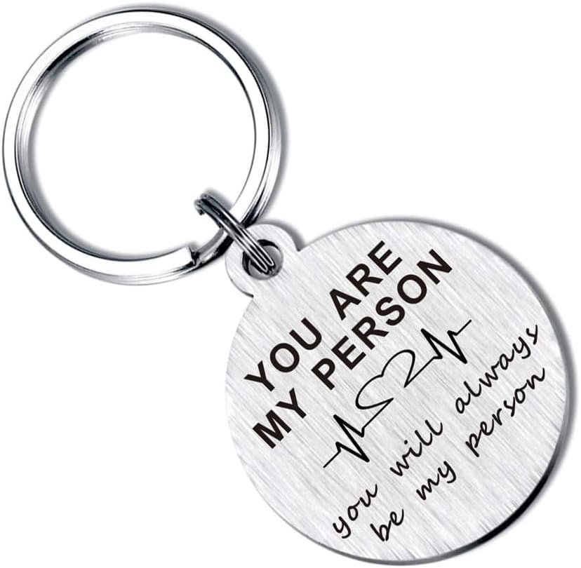 You are My Person Gifts Bff Women Teens Girls Best Friends Keychain Birthday Valentines Key Chains Rings