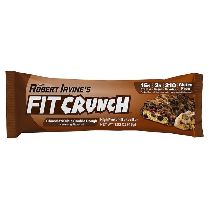 FITCRUNCH Snack Size Protein Bars, 6-Layer Baked Bar, 3g of Sugar, Gluten Free & Soft Cake Core (9 Count, Flavor Lovers)