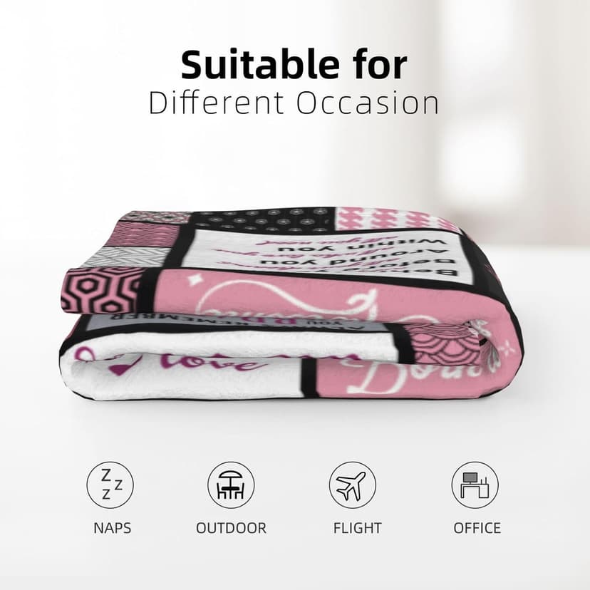 Birthday Gifts for Women Girls Her Friendship, Gifts for Women Birthday Unique, Womens Birthday Gift Ideas for Mom Friend Sister, Happy Birthday Gifts for Woman, Best Female Bday Throw Blanket 60"X50"