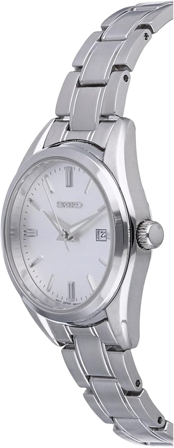 SEIKO Watch for Women - Date Calendar, and Water-Resistant to 100m