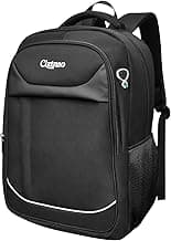 Ciztnso Business Travel Laptop Backpack, Anti Theft Durable Backpack with USB Port & organizer, Water Resistant College School Bag for Men & Women Fits 17.3 Inch Laptop and Tablet - Black