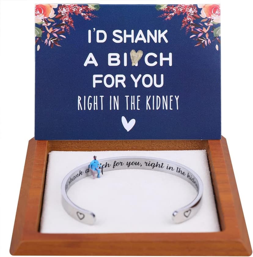 DUMBEN Hidden Message Bracelet - Meaningful gifts for Women, Great Friend Gifts, Unique Friendship Jewelry, Perfect Birthday Gifts for Women Freind BFF Sister..…